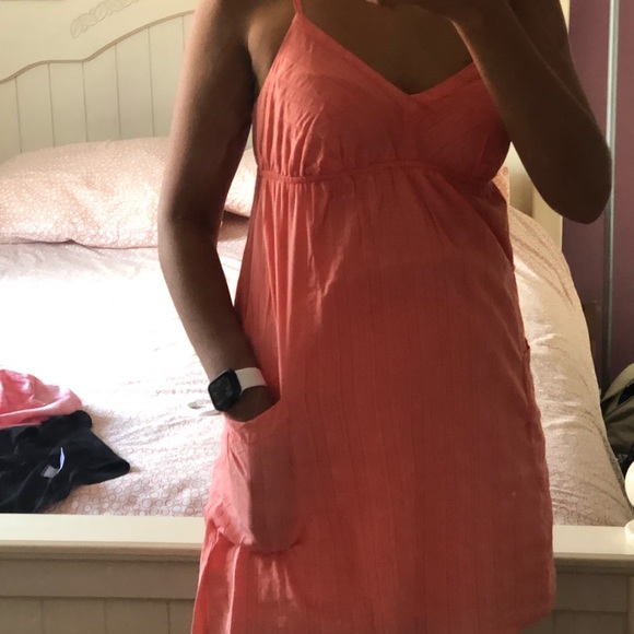 Peach summer dress - Picture 3 of 3